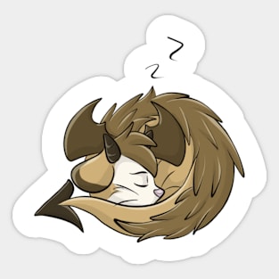 Sleepy Dramster Ceti Sticker